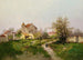 Ländliche Szene in den Vororten von Barbizon - Eugène Galien-Laloue — Ansicht des Kunstwerks