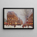 Theater des Renaissance - Eugène Galien-Laloue — gerahmtes Bild an der Wand