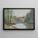 Altes Mühlentor von Dennemont - Eugène Galien-Laloue — gerahmtes Bild an der Wand