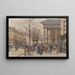 Lebendige Ansicht der Madeleine - Eugène Galien-Laloue — gerahmtes Bild an der Wand