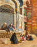 in der Nähe des Kairer Brunnens - Eugène Girardet — Ansicht des Kunstwerks