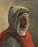 Mann mit einem Burnous aus Algerien - Eugène Girardet — Ansicht des Kunstwerks