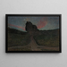 Abendstimmung in Lidingö - Eugène Jansson — gerahmtes Bild an der Wand