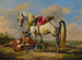 Ein ruhender Ritter - Eugène Joseph Verboeckhoven — Ansicht des Kunstwerks