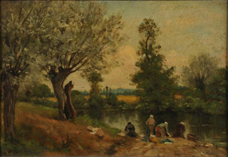 Eugne Lambert - Paysage Laveuses.webp