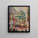 Eröffnung der Großen Ausstellung am 1. Mai 1851 - Eugène Lami — gerahmtes Bild an der Wand