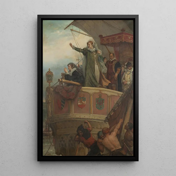 Eugne Siberdt - Adieux la Chre France 15 aot 1561.webp