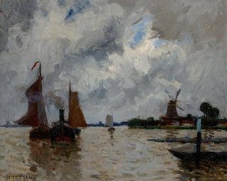 Dordrecht - Eugène Vail — Ansicht des Kunstwerks