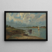Blick auf die Schelde - Euphrosine Beernaert — gerahmtes Bild an der Wand