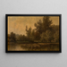 Marais - Euphrosine Beernaert — gerahmtes Bild an der Wand