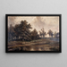 Teich in der Campine - Euphrosine Beernaert — gerahmtes Bild an der Wand