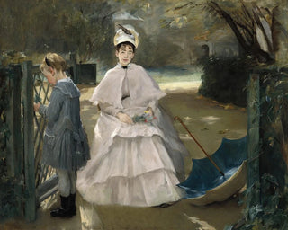 Nourrice und Kind - Eva Gonzalès — Ansicht des Kunstwerks