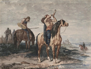 Die Merowinger - Évariste Vital Luminais — Ansicht des Kunstwerks