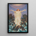 SOS - Evelyn De Morgan — gerahmtes Bild an der Wand
