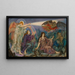 Der Projektor - Evelyn De Morgan — gerahmtes Bild an der Wand