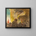 Salle de musique de Paris - Everett Shinn — gerahmtes Bild an der Wand