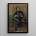 Portrait de Charles Girault - Evert Louis van Muyden — gerahmtes Bild an der Wand