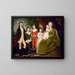 Madame Noah Smith und ihre Familie - Ezra Ames — gerahmtes Bild an der Wand