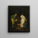 Die Musikstunde - F. Rodriguez — gerahmtes Bild an der Wand