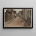 Die Straße Olivier de Serres von der Straße d'Alleray, 1. Abschnitt, Vaugirard - F. Seguin — gerahmtes Bild an der Wand