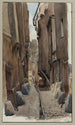 Der Cul-de-sac du Bœuf in der rue Saint-Merri - F. Seguin — Ansicht des Kunstwerks