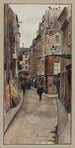 Rue Simon Lefranc, die auf die Rue Saint Martin und die Rue du Temple zeigt - F. Seguin — Ansicht des Kunstwerks