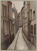 Rue Taille-Pain auf der Seite der Rue du Cloître Saint Merri bis zur Rue Brise-Miche - F. Seguin — Ansicht des Kunstwerks