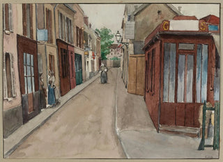 Rue Villafranca - F. Seguin — Ansicht des Kunstwerks