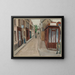 Rue Villafranca - F. Seguin — gerahmtes Bild an der Wand