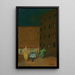 Karneval - Fausto Agnelli — gerahmtes Bild an der Wand