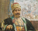 Die Yeni-Moschee im Hintergrund - Fausto Zonaro — Ansicht des Kunstwerks