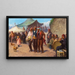 Bayram - Fausto Zonaro — gerahmtes Bild an der Wand