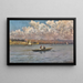 Konstantinopel vom Bosporus - Fausto Zonaro — gerahmtes Bild an der Wand