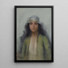 La Byzantine - Fausto Zonaro — gerahmtes Bild an der Wand
