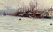 Hafen von Galata Istanbul - Fausto Zonaro — Ansicht des Kunstwerks