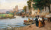 Promenade du dimanche à Göksu - Fausto Zonaro — Ansicht des Kunstwerks