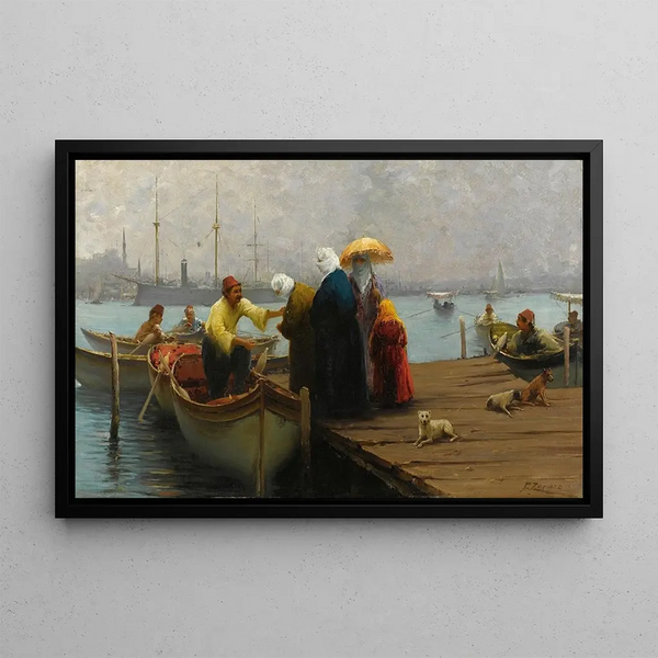 Fausto Zonaro - The Boat.webp
