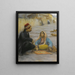 La diseuse de bonne aventure - Fausto Zonaro — gerahmtes Bild an der Wand