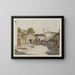 Hof, 10 rue de l'Épée de Bois - Fédor Hoffbauer — gerahmtes Bild an der Wand