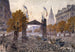 Passage der russischen Matrosen am Boulevard Saint-Germain 6. Bezirk Französische-Russische Feste Paris am 20. Oktober - Fédor Hoffbauer — Ansicht des Kunstwerks
