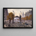 Passage der russischen Matrosen am Boulevard Saint-Germain 6. Bezirk Französische-Russische Feste Paris am 20. Oktober - Fédor Hoffbauer — gerahmtes Bild an der Wand