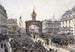 Promenades sur les Boulevards cortège officiel lors des fêtes Franco-Russes Paris le 20 octobre 1893 - Fédor Hoffbauer — Ansicht des Kunstwerks