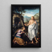 Noli me tangere - Fede Galizia — gerahmtes Bild an der Wand