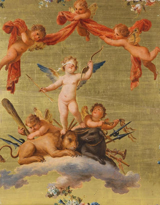 Fedele Fischetti - Eros defeats war strength and ferocity.webp