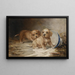 Louveteaux - Federico Olaria — gerahmtes Bild an der Wand