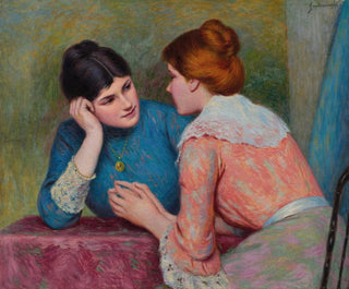 Gespräch - Federico Zandomeneghi — Ansicht des Kunstwerks