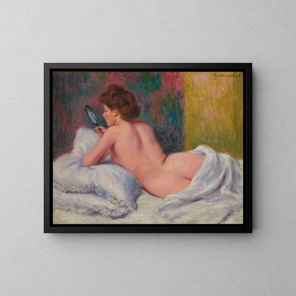 Der Morgen - Federico Zandomeneghi — gerahmtes Bild an der Wand
