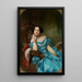 Amalia de Llano spanische Gräfin und Autorin - Federico de Madrazo y Kuntz — gerahmtes Bild an der Wand