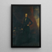 Portrait von George William Frederick Villiers, 4. Earl of Clarendon - Federico de Madrazo y Kuntz — gerahmtes Bild an der Wand