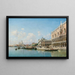 Le Palais des Doges et Santa Maria della Salute - Federico del Campo — gerahmtes Bild an der Wand